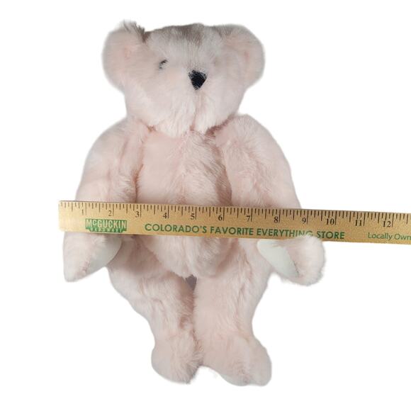 2010 Pink Vermont Teddy Bear 16" Fully Jointed Collectible Plush Stuffed Animal - Picture 9 of 16